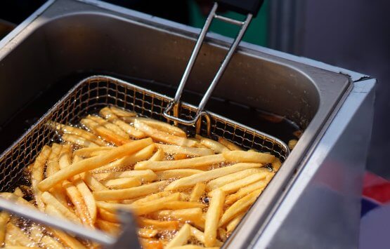 Hot Cooking Oil French Fries