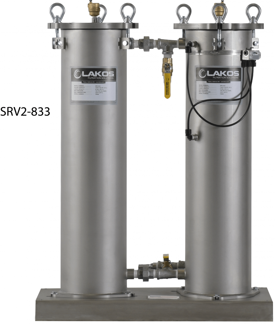 SRV Solids Recovery Vessel LAKOS Filtration Solutions