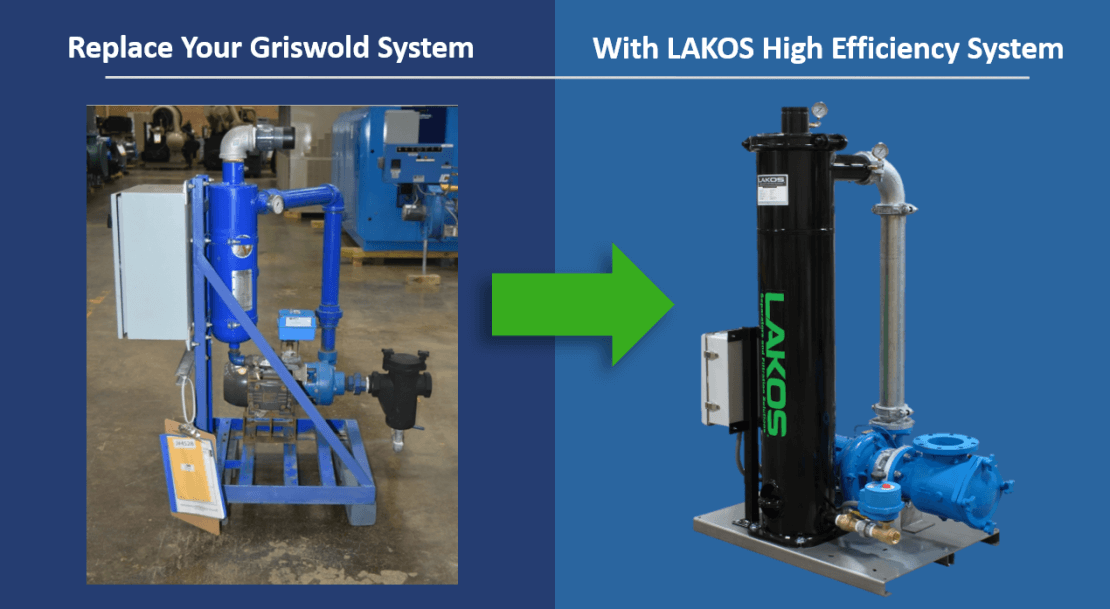 Griswold Water Systems Replacement LAKOS Filtration Solutions