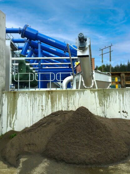 Waikato WTP PSK Separators and River Sand Removed